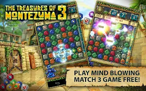 Treasures of Montezuma 3. True Match-3 Game. Screenshot 3