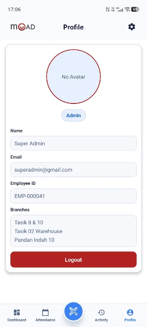 MOAD-POC Screenshot 2