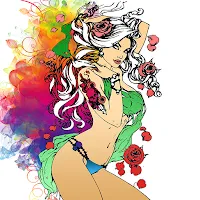 Skulls Coloring Book For Adult
