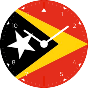 East Timor Analog Watch Face Screenshot 3
