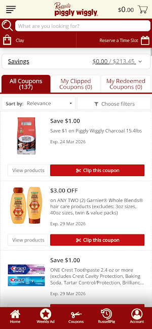 Russell’s Piggly Wiggly Screenshot 1