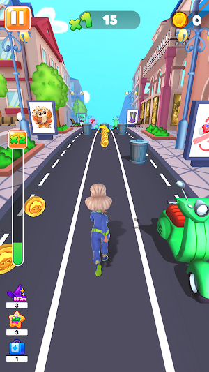 Granny Run 3D runner game Screenshot 3