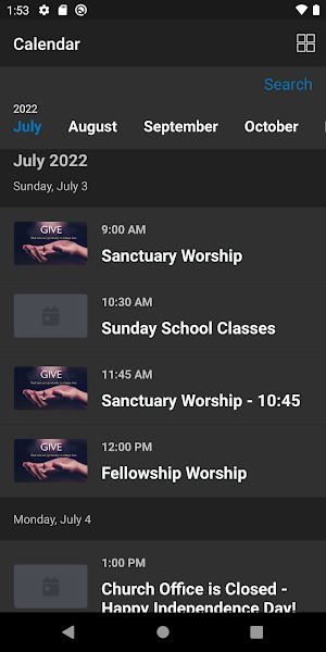St Paul Lutheran Fort Worth Screenshot 2