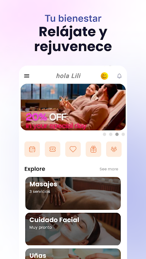 Mimat - Masajes a domicilio Screenshot 0