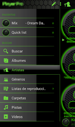 SKIN PLAYERPRO SPACE GREEN BLACK Screenshot 3