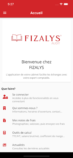 FIZALYS Screenshot 0