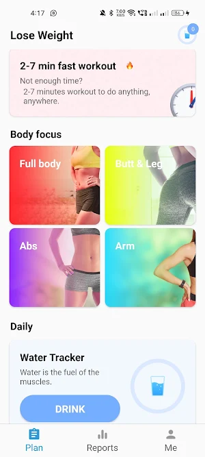 FitFemme - Easy Workout App Screenshot 0