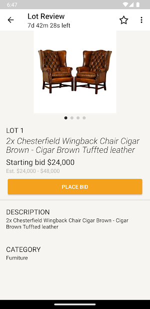 Auction Bee Screenshot 2
