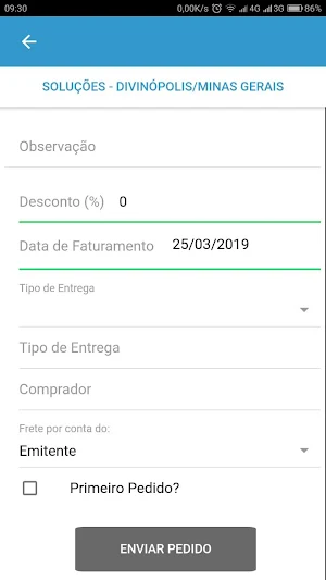 Força de Vendas One Soluções Screenshot 3