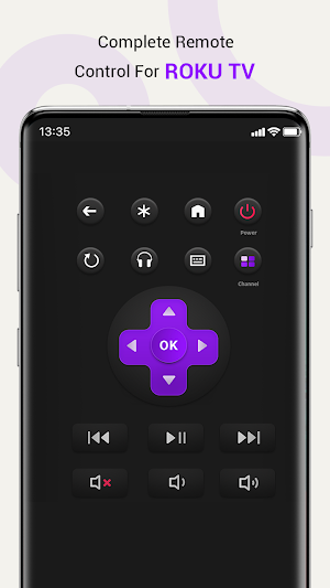Remote for ROKU TV- Remote App Screenshot 0