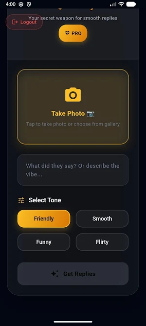FlirtKey Screenshot 3