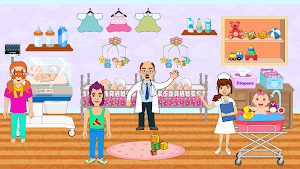 Pretend Play in Hospital: Fun Town Life Story Screenshot 1