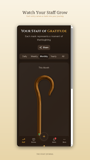 TheStaff: Gratitude Journal Screenshot 1