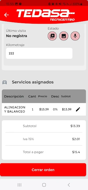 Tedasa Empleados Screenshot 1