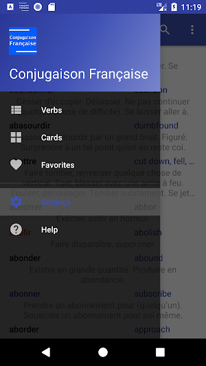 Conjugaison Française Screenshot 2