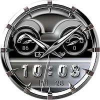 TSD50 Chrome Watch Face