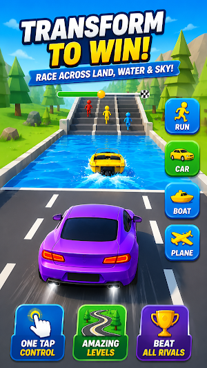 Shape Shift Race 3D Master Screenshot 2