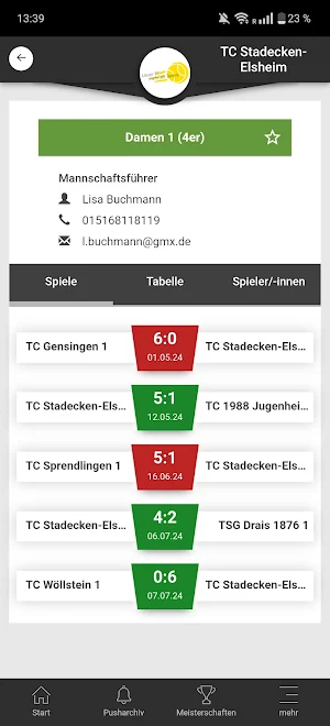 TC Stadecken-Elsheim Screenshot 2