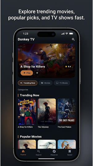 Donkey TV: Movies & Series Screenshot 0