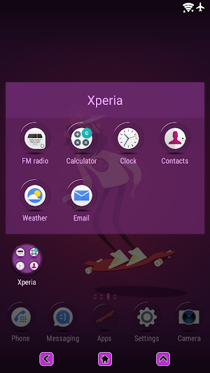 skateboarding | Xperia™ Theme Screenshot 2