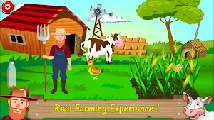 Cow Farm Day - Farming Simulator Screenshot 0