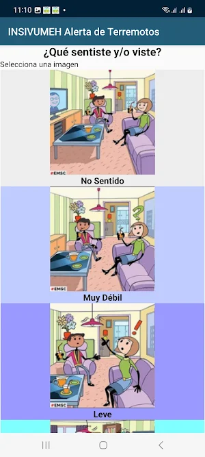 INSIVUMEH Alerta de Terremotos Screenshot 2