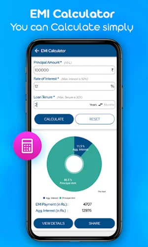 EMI Calculator Screenshot 1