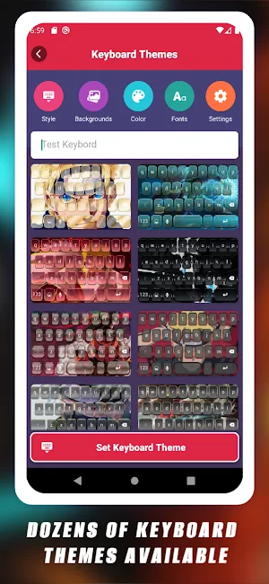 Konoha Ninja Keyboard Theme Screenshot 1