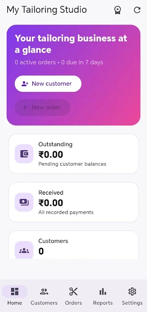 TailorBook- Offline CRM Screenshot 2