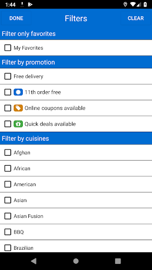 Menufy Food Delivery & Carryout Screenshot 3