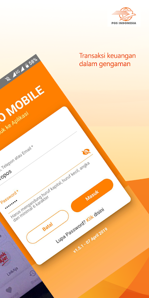 POS GIRO Mobile Screenshot 1