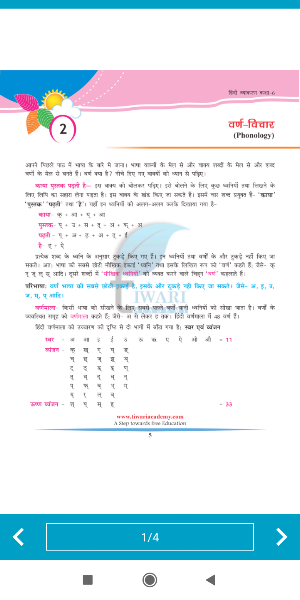 NCERT Solution for Class 6 Hindi Grammar Offline Screenshot 2