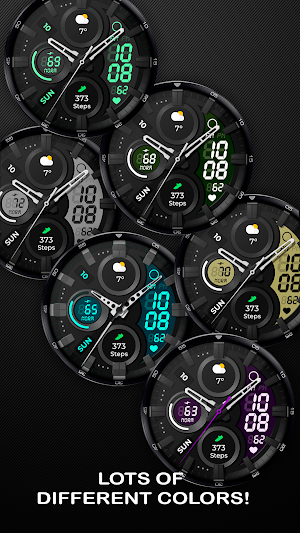 Chester Cyberspace watch face Screenshot 1