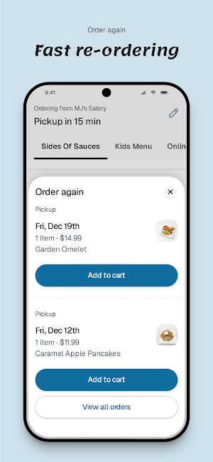 MJ's Eatery Screenshot 3