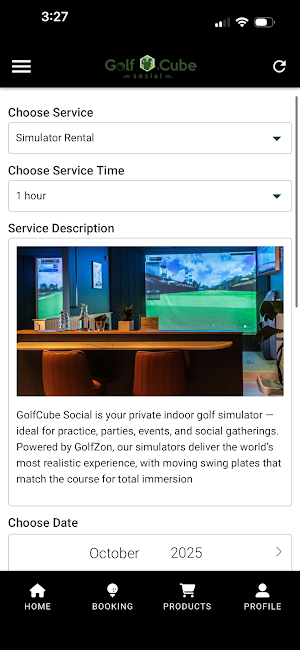 GolfCube Social Screenshot 1