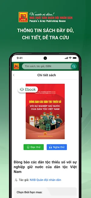 NXB Quân Đội Nhân Dân Screenshot 2