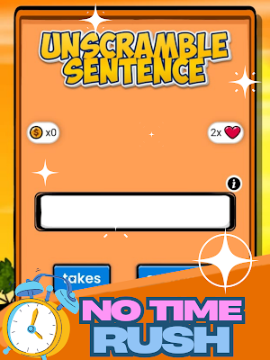 Word Game: Unscramble Sentence Screenshot 1
