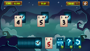 Spooky Solitaire - Halloween Tripeaks Screenshot 2