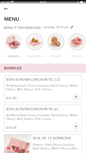 Lolita Dessert Club Screenshot 2