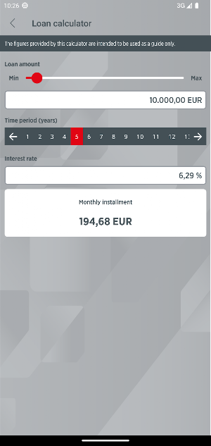 Ziraat Bank Kosova Mobile Screenshot 2