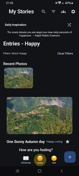 My Stories Screenshot 0