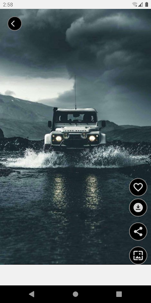 Land Rover pictures Offline Screenshot 1