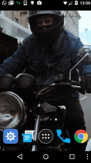 bike rider wallpaper Screenshot 1