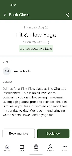 SISU Fit Screenshot 2