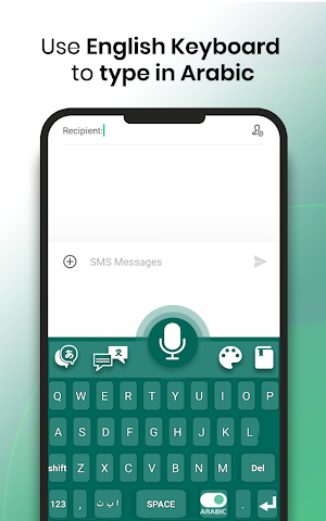 Arabic keyboard & Typing - Easy Arabic text Input Screenshot 2
