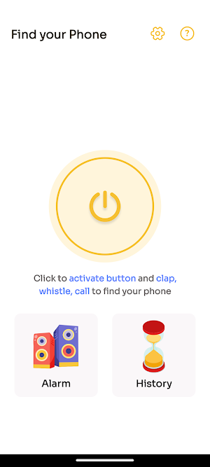 Find Phone By Clap & Voice Screenshot 0