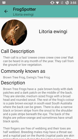 Frog Spotter Screenshot 2