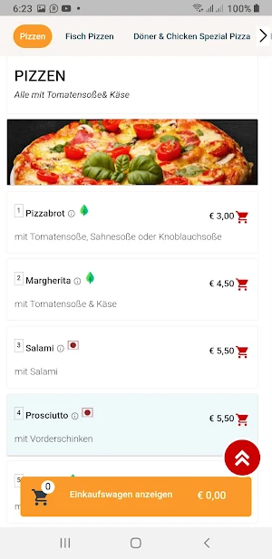 Happy Pizza Weißenfels Screenshot 3