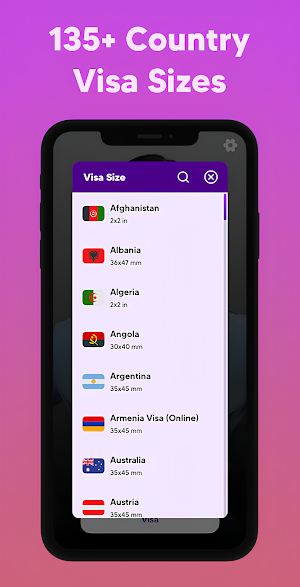 Passport Size Photo Maker-VISA Screenshot 2