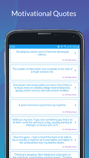 Dr. APJ Abdul Kalam - Quotes Screenshot 1